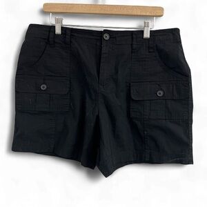 Style & Co. Women's Black Cargo Shorts